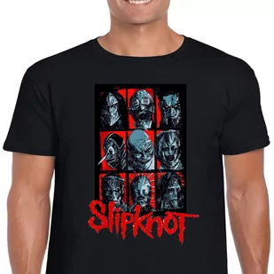 Koszulka Slipknot Heavy Metal Rock Horror L Czarna 3348 - Koszulki męskie - miniaturka - grafika 1