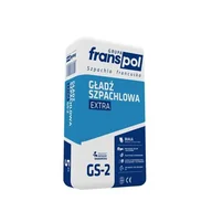 Gipsy i gładzie gipsowe - Gładź szpachlowa extra biała GS-2 5 kg Franspol - miniaturka - grafika 1