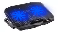Podkładki chłodzące pod laptopa - Podstawka chłodząca do notebooka z serii Volkano Glacier z dwoma wentylatorami - miniaturka - grafika 1