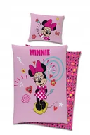 Pościel dla dzieci - Pościel dziecięca 150x200 Myszka Minnie Mouse Miki Komplet Pościeli Bawełna - miniaturka - grafika 1