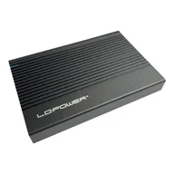 Obudowy i kieszenie na dyski twarde - LC-Power LC-25U3-C obudowa do dysków twardych Obudowa HDD/SSD Czarny 2.5" - miniaturka - grafika 1