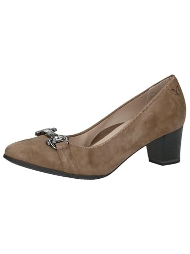 Caprice Damskie czółenka 9-22302-43, oliwkowa perła, 40,5 EU, Olive Pearl, 40.5 EU