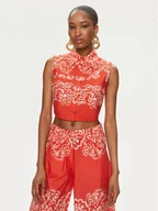 Koszule damskie - Gaudi Koszula 411FD45036 Pomarańczowy Regular Fit - miniaturka - grafika 1