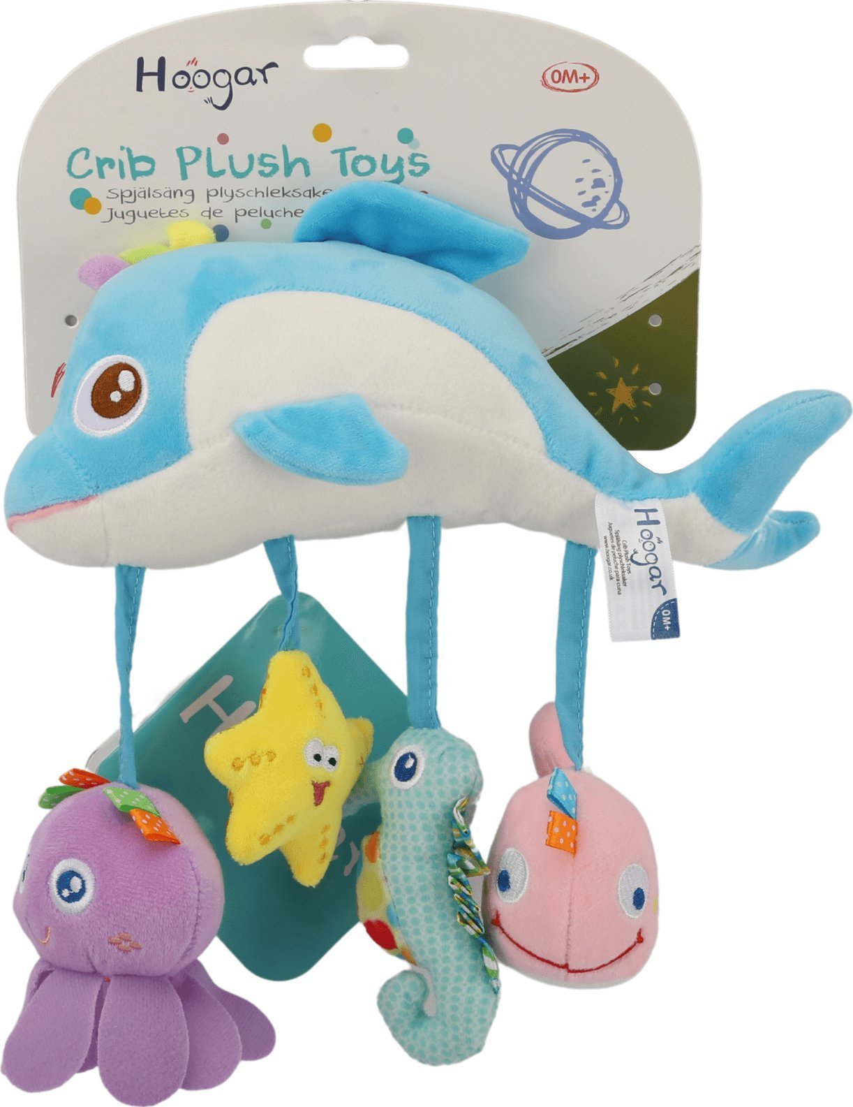 Vtech HOOGAR Baby plush toy, Whale