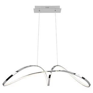 Rabalux Aisha 5358 lampa wisząca zwis 1x38W LED 4000K biała/chrom - Lampy sufitowe - miniaturka - grafika 1