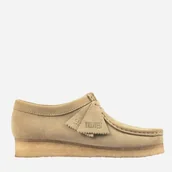 Mokasyny damskie - Mokasyny damskie Clarks Originals Wallabee 26155545 37 Beżowe (5059304193548). Mokasyny damskie - miniaturka - grafika 1
