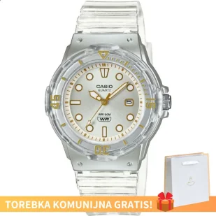 Zegarek Casio Zegarek Lady Translucent LRW-200HS-7EVEF Przezroczysty - Zegarki męskie - miniaturka - grafika 1