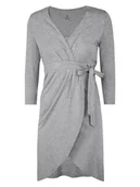 Sukienki - Damska sukienka ciążowa szara Bellybutton Maternity, r.M - miniaturka - grafika 1