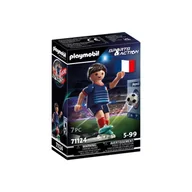 Klocki - Playmobil 71124 Piłkarz Reprez Franji - miniaturka - grafika 1