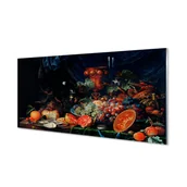 Tablice i flipcharty - Szklany lacobel + klej Martwa natura owoce 120x60 - miniaturka - grafika 1