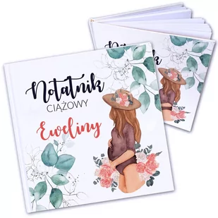 BABY SHOWER NOTATNIK CIĄŻOWY PREZENT PAMIĄTKA Y3 - Notesy i bloczki - miniaturka - grafika 1