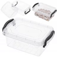 Pojemniki kuchenne - Organizer pojemnik plastikowy na żywność 300 ml - miniaturka - grafika 1