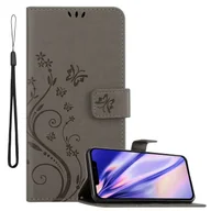 Etui i futerały do telefonów - Etui Cadorabo do Apple iPhone 13 PRO Protective Case w kolorze szarym Etui ochronne na telefon komórkowy Etui Flowers Flower Case - miniaturka - grafika 1