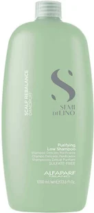 Alfaparf Semi Di Lino Scalp Rebalance Dandruff Szampon oczyszczający z łupieżu włosy i skórę głowy 1000ml 17038 - Szampony do włosów - miniaturka - grafika 1