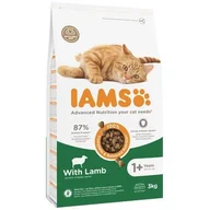 Sucha karma dla kotów - IAMS Adult z jagnięciną 3 kg - miniaturka - grafika 1