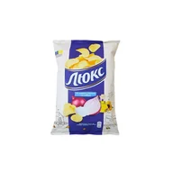 Chipsy - Chipsy ziemniaczane o smaku śmietany i cebuli "Lyuks" 125g - miniaturka - grafika 1