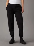 Spodnie sportowe damskie - Spodnie dresowe damskie Calvin Klein Jeans J20J223590-BEH M Czarne (8720109951417) - miniaturka - grafika 1