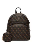 Plecaki - Guess Plecak Powder Play (QG) HWQG90 06320 Brązowy - miniaturka - grafika 1