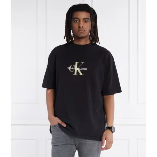 CALVIN KLEIN JEANS T-shirt ARCHIVAL MONOLOGO | Regular Fit - Koszulki męskie - miniaturka - grafika 1