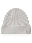 Czapki damskie - Tommy Hilfiger Czapka Th Cashmere AW0AW17772 Szary - miniaturka - grafika 1