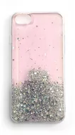 Etui i futerały do telefonów - Wozinsky Star Glitter błyszczące etui pokrowiec z brokatem iPhone 12 6,7'' różowy - Różowy - miniaturka - grafika 1