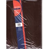 Szkolne artykuły papiernicze - Teczka A4 709 brązowa na suwak - miniaturka - grafika 1