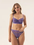 Biustonosze - Biustonosz miękki Ocrissa Bloovii niebieski 75C - miniaturka - grafika 1