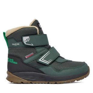 Śniegowce Jack Wolfskin Polar Bear B Texapore Mid VC K A62144 E0206 Różowy - Buty dla dziewczynek - miniaturka - grafika 1
