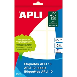 APLI Etykiety 34 x 53 mm białe - Etykiety do drukarek - miniaturka - grafika 1
