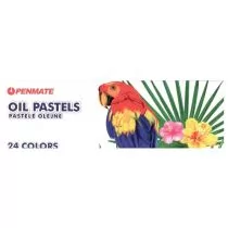 penmate Pastele olejne 24 kolory - Przybory szkolne - miniaturka - grafika 1
