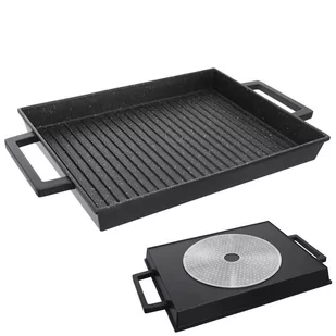 Płyta grillowa patelnia granitowa GRANDE grill 111168 - Patelnie - miniaturka - grafika 1