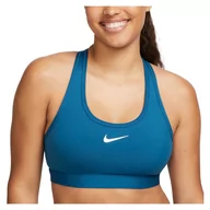 Bielizna sportowa damska - Biustonosz sportowy Nike Swoosh Medium Support DX6821 - miniaturka - grafika 1