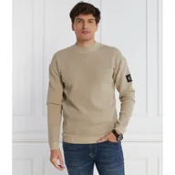 Swetry męskie - CALVIN KLEIN JEANS Sweter | Regular Fit - miniaturka - grafika 1