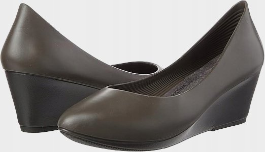 WALK REST CZÓŁENKA NA KOTURNIE GŁADKIE BRĄZOWE 37,5 6IA