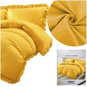 Pościel - Pościel 200 x 220 3cz Satynowa z falbaną Jasir 15 - miniaturka - grafika 1