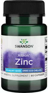Albion Chelat Cynku 15mg (60 kaps.) - Suplementy diety - miniaturka - grafika 1