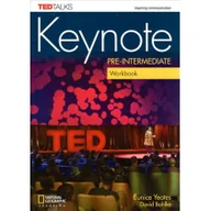Książki do nauki języka angielskiego - Yeates Eunice, Bohlke David Keynote Pre-intermediate Workbook with Audio CDs - mamy na stanie, wyślemy natychmiast - miniaturka - grafika 1