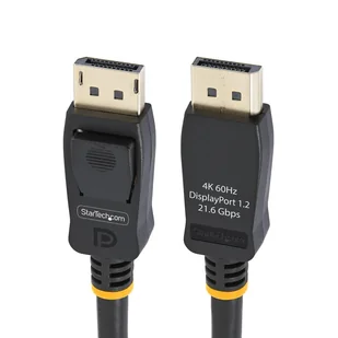 StarTech DISPL2M10PK kabel DisplayPort 2 m Czarny - Kable komputerowe i do monitorów - miniaturka - grafika 1