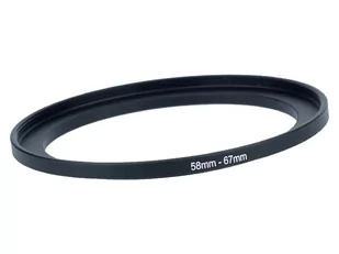 Redukcja filtrowa 58-67mm 67-58mm Adapter 58mm 67 - Akcesoria fotograficzne - miniaturka - grafika 1