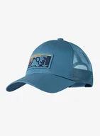 Czapki męskie - Czapka z daszkiem Buff Explore Trucker Cap - nidus blue - miniaturka - grafika 1