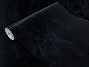 Samoprzylepna Okleina Meblowa Marmur Czarny Na Meble Regał Szafę 67x740 - Meble modułowe i akcesoria - miniaturka - grafika 1