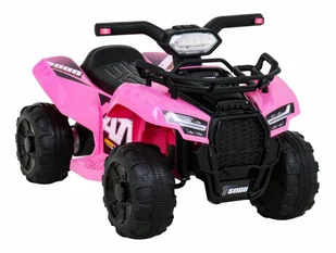 Quad Storm na akumulator dla dzieci Różowy + Silnik 25W + MP3 USB + LED - Pojazdy elektryczne dla dzieci - miniaturka - grafika 10