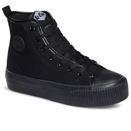 Trampki damskie - Buty Lee Cooper LCW-24-02-2134LA - czarne - miniaturka - grafika 1