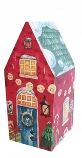 Domek Do Kalendarza Adwentowego Świąteczna Wioska Diy Papier #17 - Kalendarze - miniaturka - grafika 1