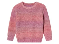 Swetry dla dziewczynek - lupilu® Sweter dziecięcy z okrągłym dekoltem (110/116, Różowy) - miniaturka - grafika 1