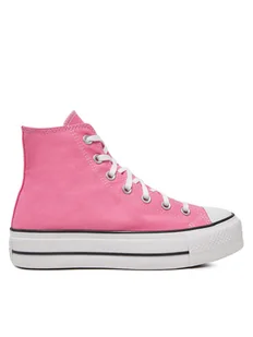 Converse Trampki Chuck Taylor All Star Lift Platform HI A08216C Różowy - Trampki damskie - miniaturka - grafika 1