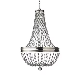 Elstead Lighting Malia 8Lt Chandelier FE/MALIA8 Elstead lampa wisząca stylowa świecznikowa FE/MALIA8) - Lampy sufitowe - miniaturka - grafika 1