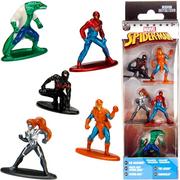 Figurki dla dzieci - Marvel Spiderman zestaw nano metalfigs 5 metalowych figurek - miniaturka - grafika 1