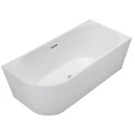 Wanny - Balneo Wanna wolnostojąca narożna prawa AVOLA WHITE - 160 x 80 cm AKRYL B1-J0101010402-1 - miniaturka - grafika 1