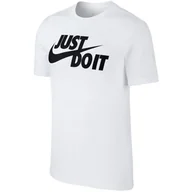 Koszulki sportowe męskie - Koszulka z krótkim rękawem Męska Nike Sportswear JDI AR5006 100 Biały - miniaturka - grafika 1